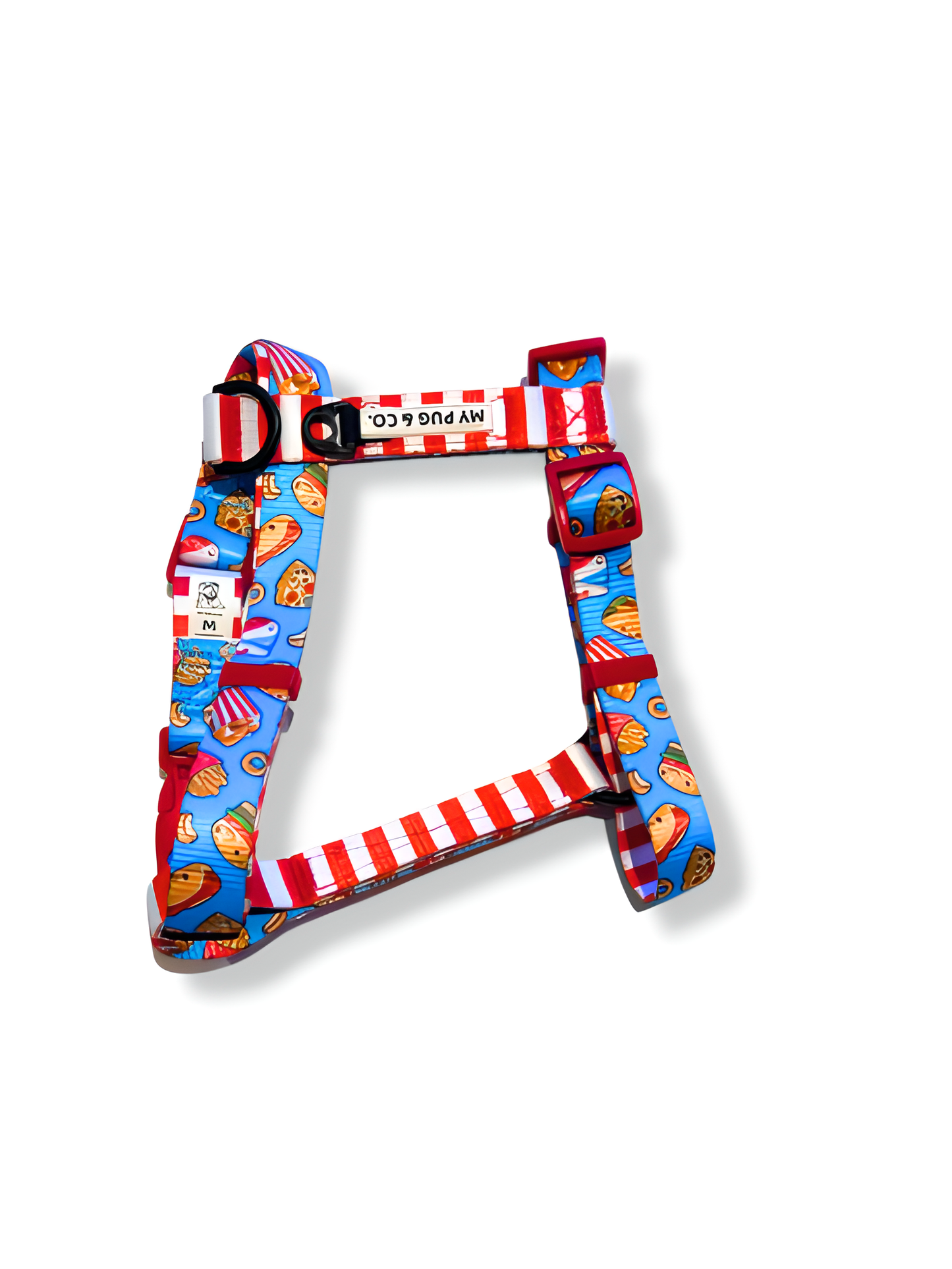 Arnés Ajustable y estampado Fast Food
