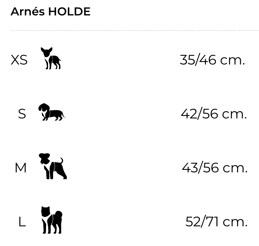 Arnés Holde Paradise en material reciclado