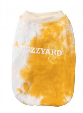 FUZZYARD SMILEY TIE-RUS SWEATER - YELLOW/CREAM