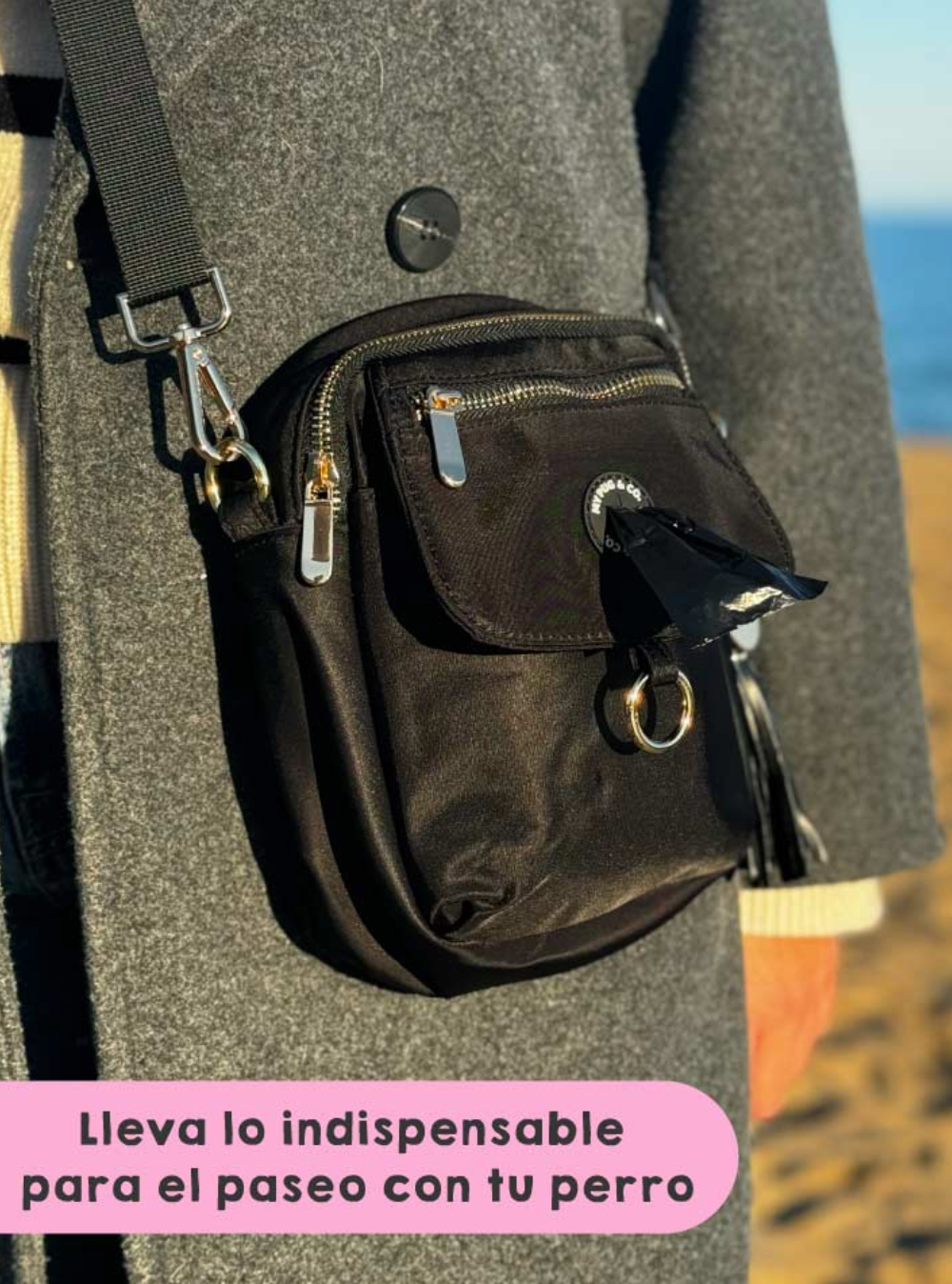 Bolso de paseo Black Gold