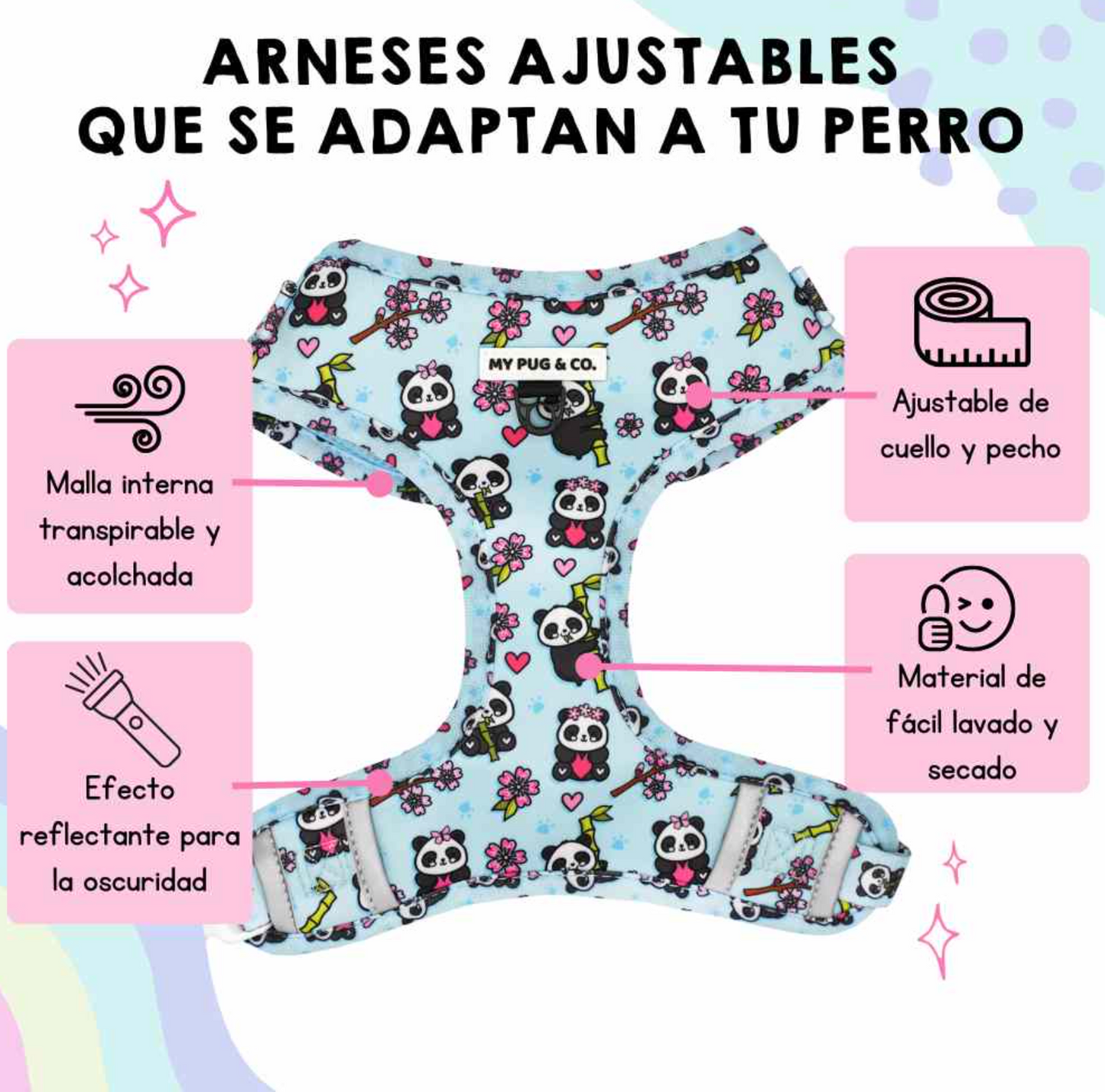 Arnés Ajustable Panda