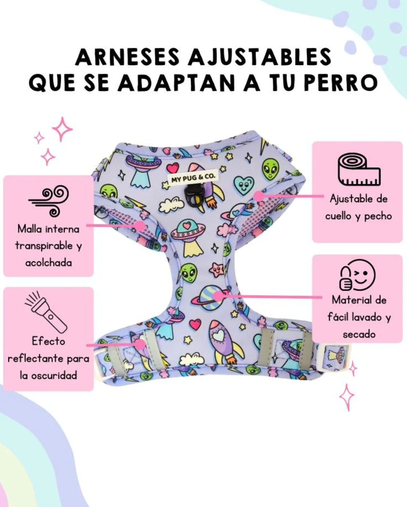 Arnés Ajustable Aliens Exist