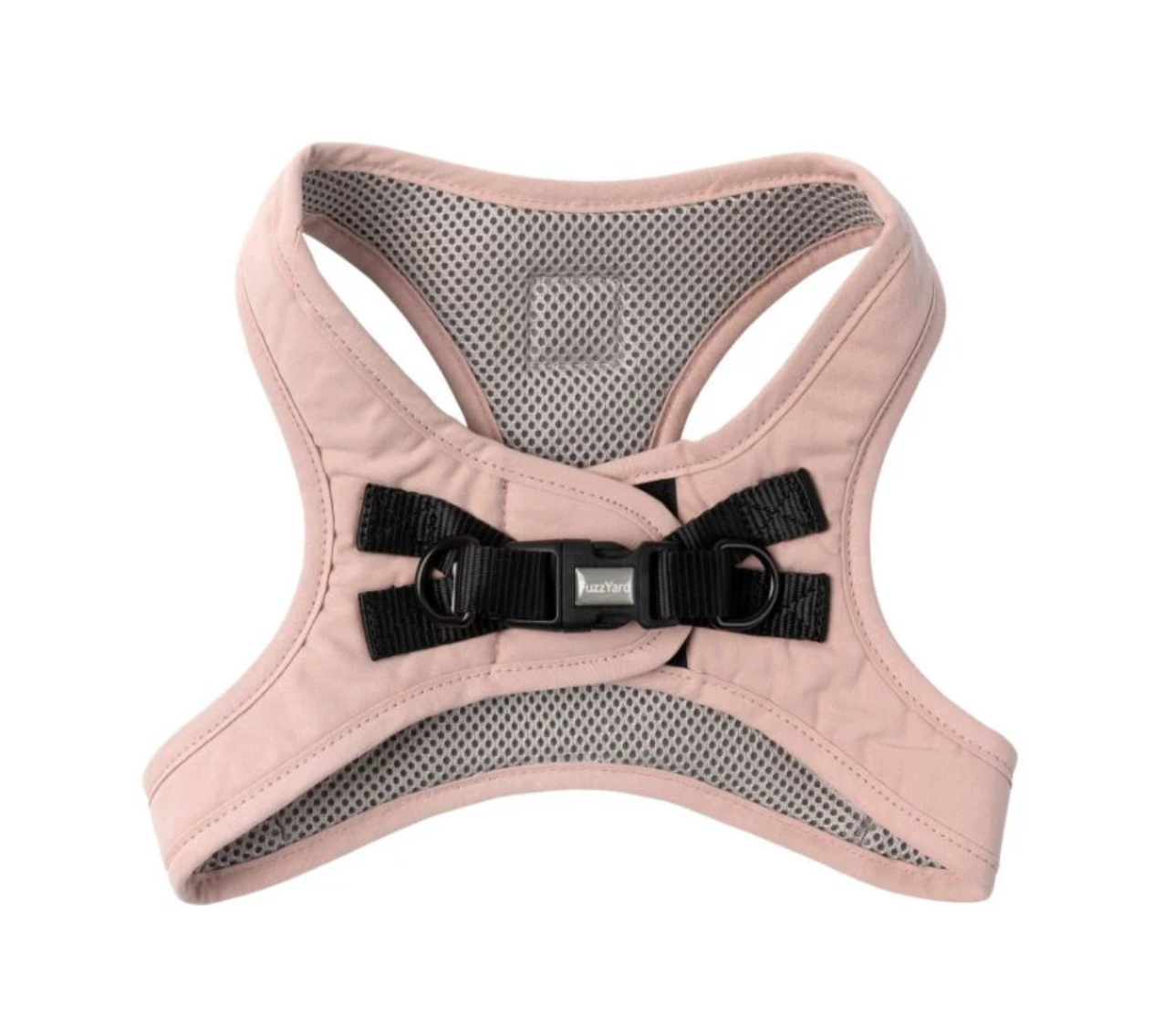 FuzzYard Life Cotton Step In Harness - Soft Blush