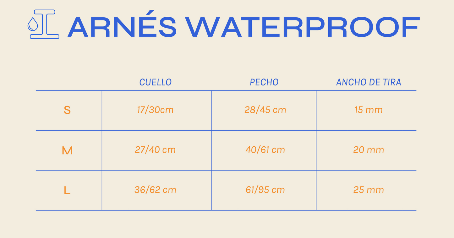 Arnés Waterproof