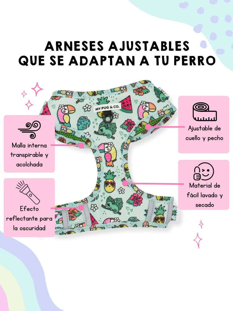 Arnés ajustable Tropical