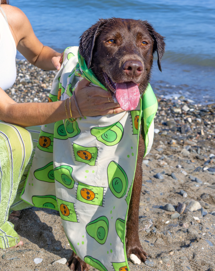 Toalla para perro Avocado