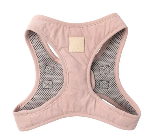 FuzzYard Life Cotton Step In Harness - Soft Blush